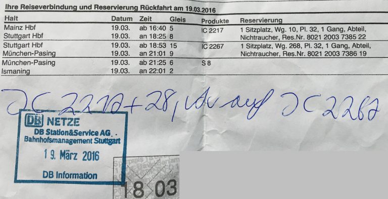 FahrgastrechteFormular So kommst du zur BahnEntschädigung