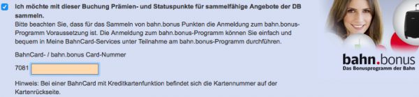 Deutsche Bahn Bonus Punkte Sammeln