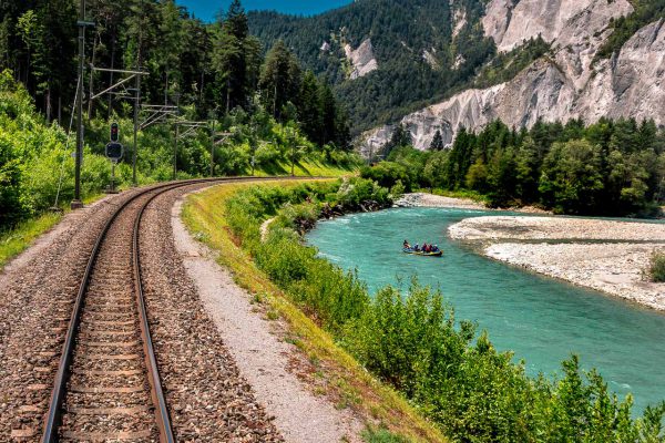 Bahn Ticket Fahrt Unterbrechen