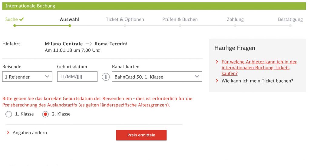 Deutsche Bahn: Buchungsmaschine für internationale Tickets | Zugreiseblog